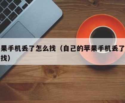 苹果手机丢了怎么找（自己的苹果手机丢了怎么找）